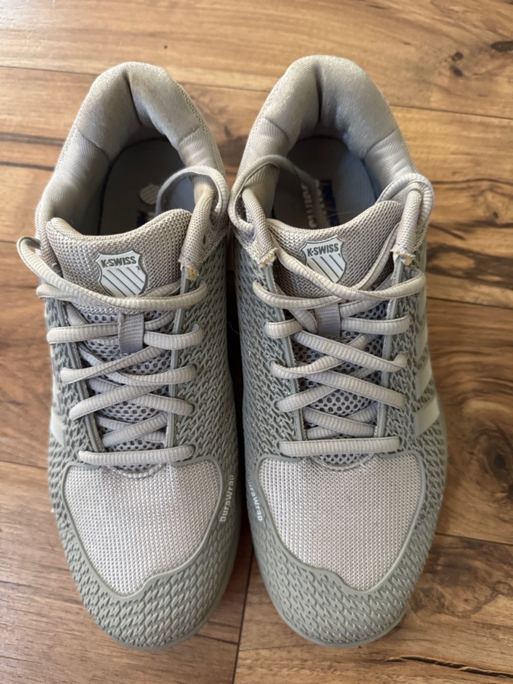 K-Swiss Gray Pickeball Athletic Sneakers size 9